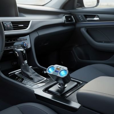 Allume cigare bluetooth | Multiconnect - Interieur de notre auto