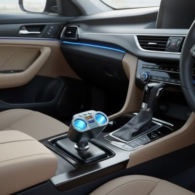 Allume cigare bluetooth | Multiconnect - Interieur de notre auto