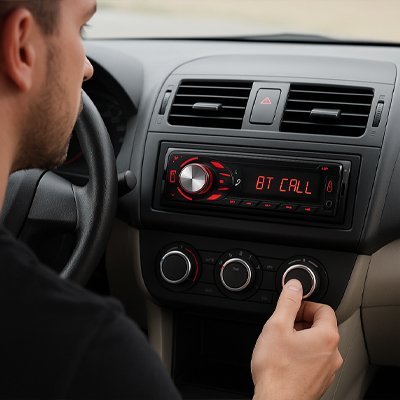 Autoradio Bluetooth | SoundCruise - Interieur de notre auto