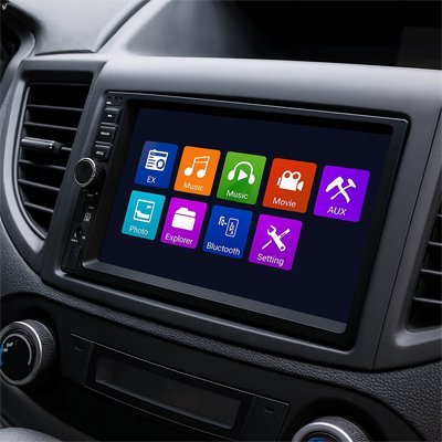 Autoradio Bluetooth | SonicDrive - Interieur de notre auto