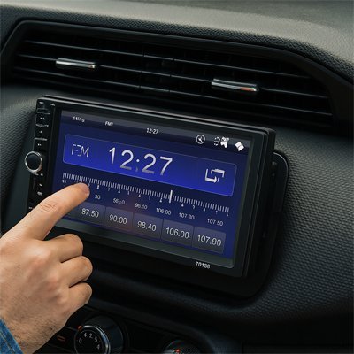 Autoradio Bluetooth | SonicDrive - Interieur de notre auto