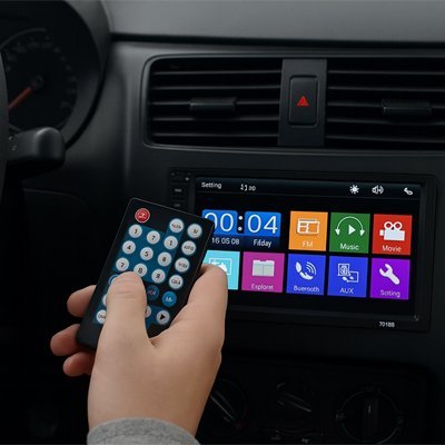 Autoradio Bluetooth | SonicDrive - Interieur de notre auto
