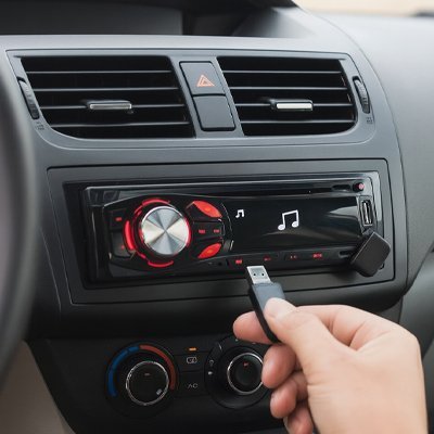 Autoradio Bluetooth | SoundCruise - Interieur de notre auto