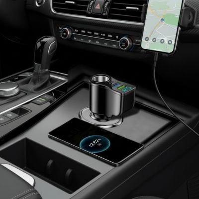 Chargeur allume cigare | UltraRapid - Interieur de notre auto