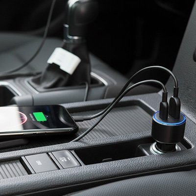 Chargeur allume cigare | TurboCharge - Interieur de notre auto