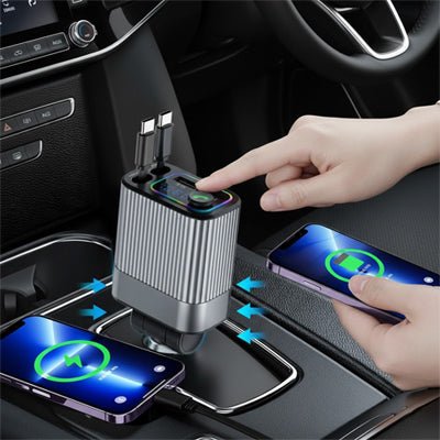 Transmetteur FM Bluetooth| Bluetooth FM transmitter - Interieur de notre auto