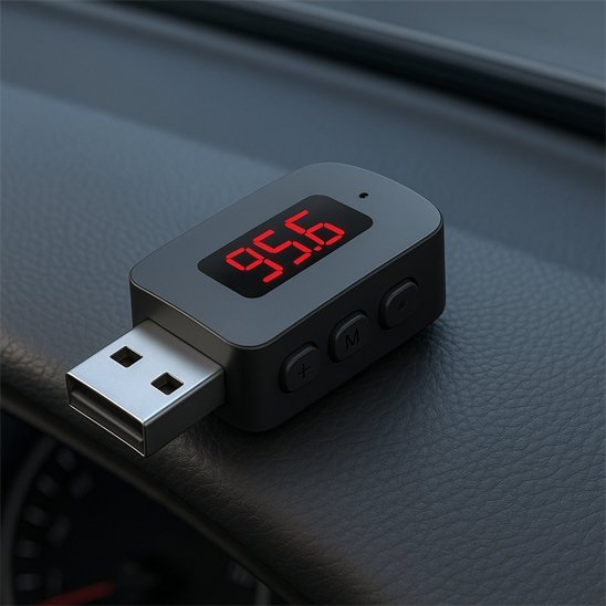 Transmetteur FM Bluetooth | SonicDrive - Interieur de notre auto
