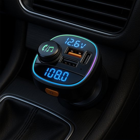 Transmetteur FM Bluetooth | AudioDrive - Interieur de notre auto